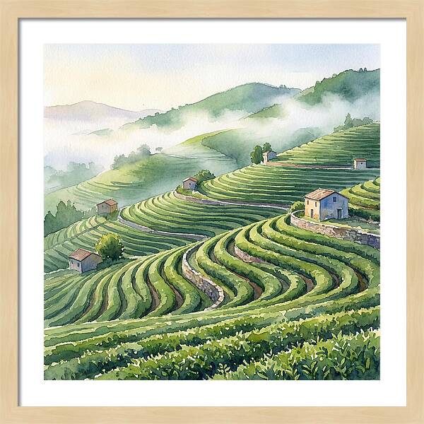 Serenity Among Tea