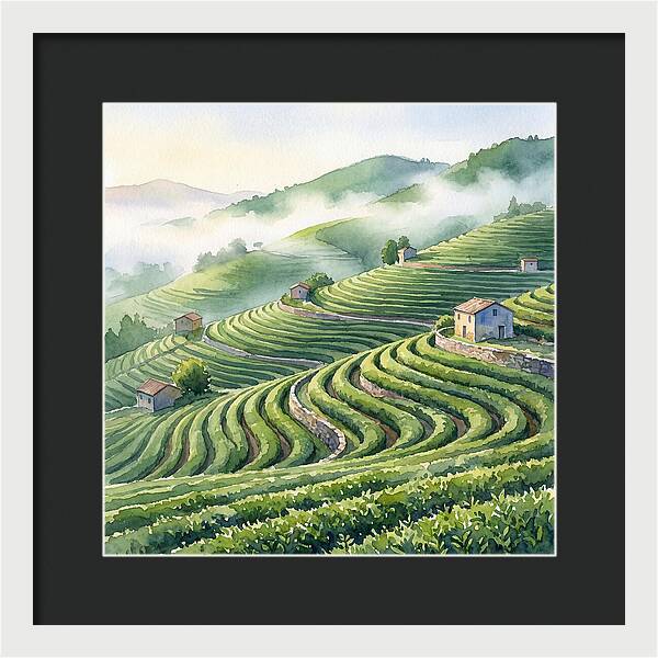 Serenity Among Tea