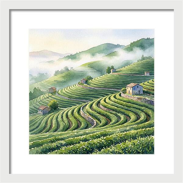 Serenity Among Tea