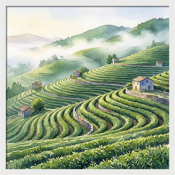 Serenity Among Tea