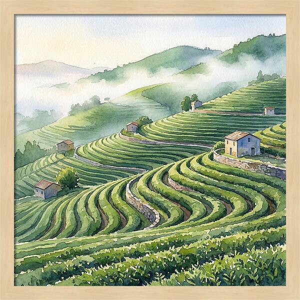 Serenity Among Tea