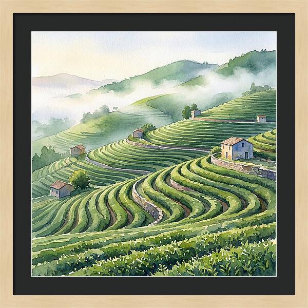 Serenity Among Tea