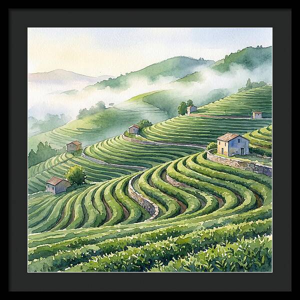 Serenity Among Tea