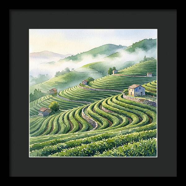 Serenity Among Tea