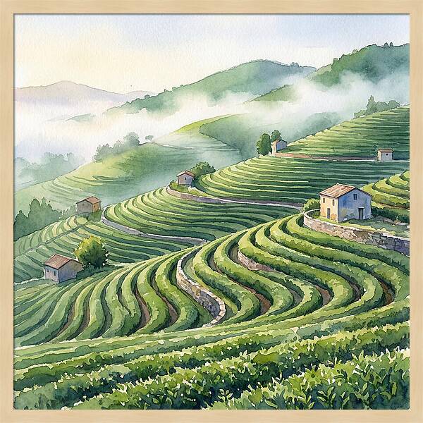 Serenity Among Tea