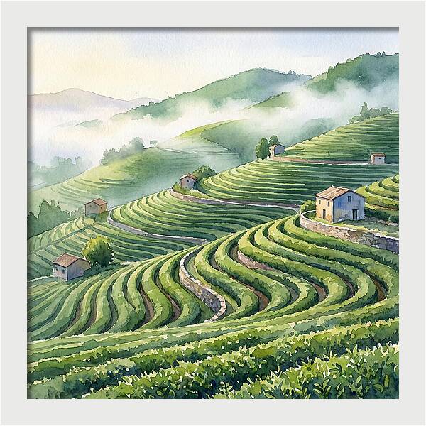 Serenity Among Tea