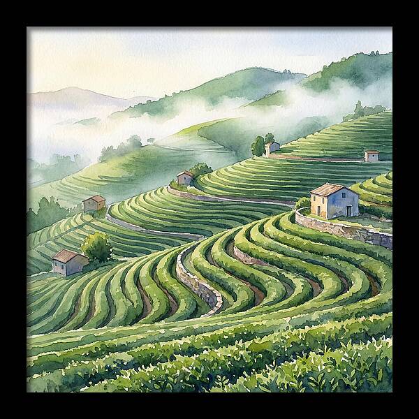 Serenity Among Tea