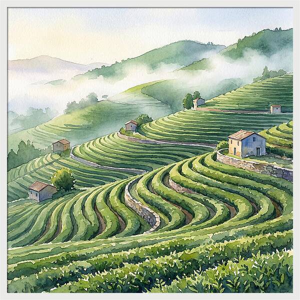 Serenity Among Tea