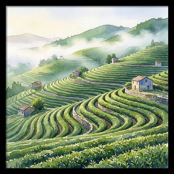 Serenity Among Tea