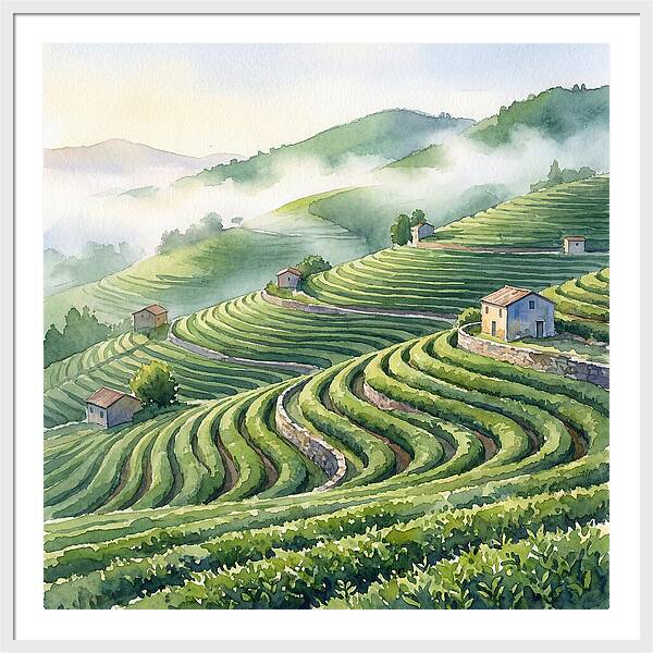 Serenity Among Tea