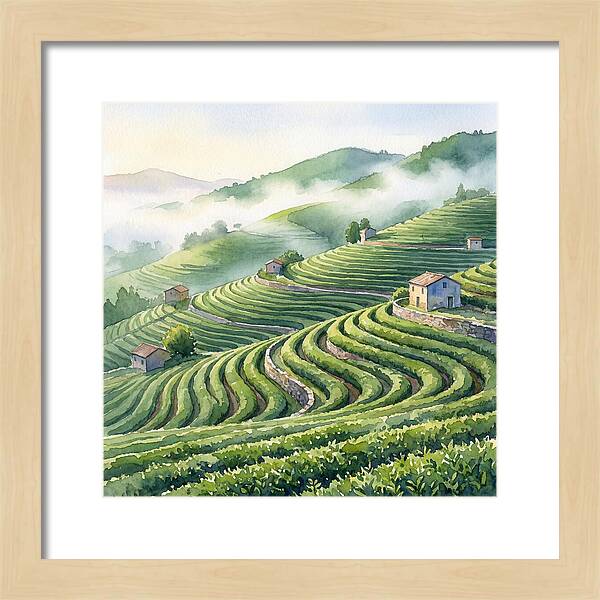 Serenity Among Tea