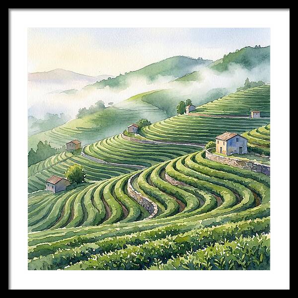 Serenity Among Tea