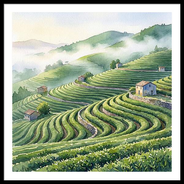 Serenity Among Tea