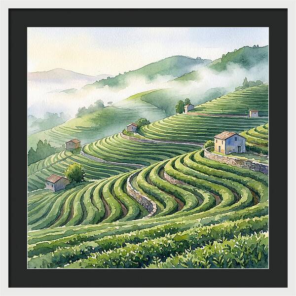 Serenity Among Tea