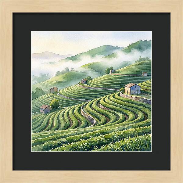 Serenity Among Tea