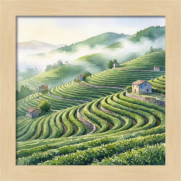 Serenity Among Tea