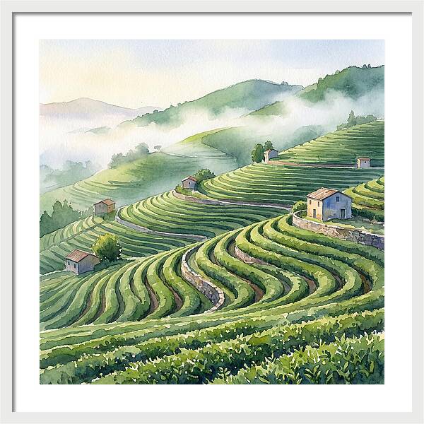 Serenity Among Tea