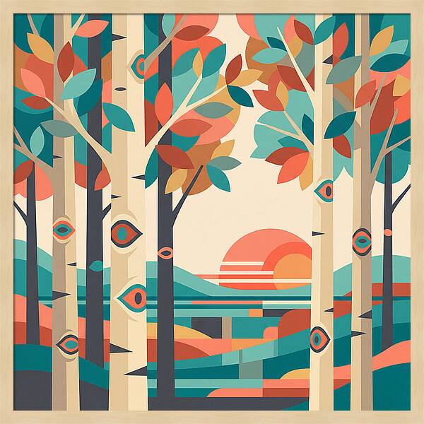 Serenity Among The Aspens