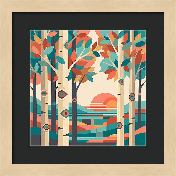 Serenity Among The Aspens