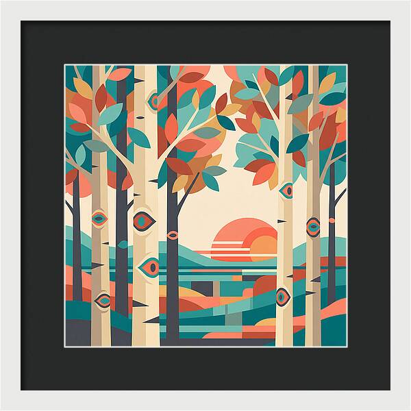Serenity Among The Aspens