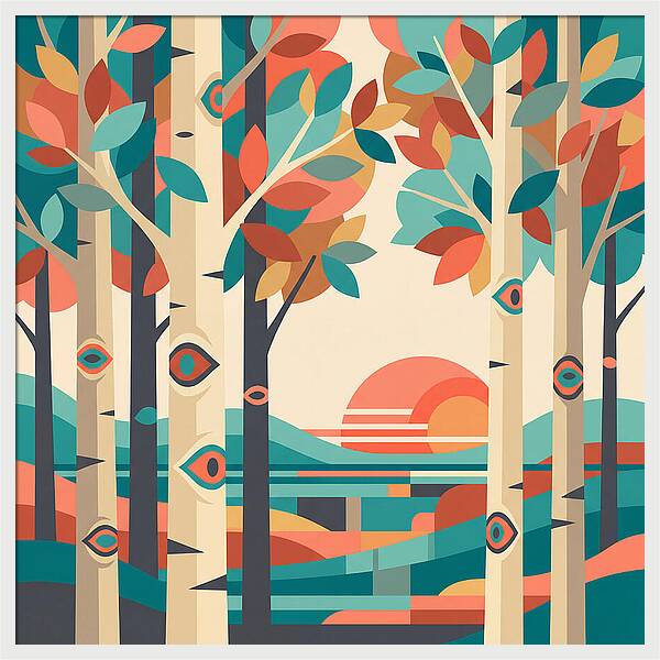 Serenity Among The Aspens