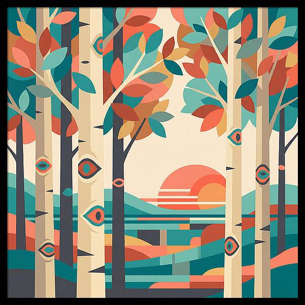 Serenity Among The Aspens