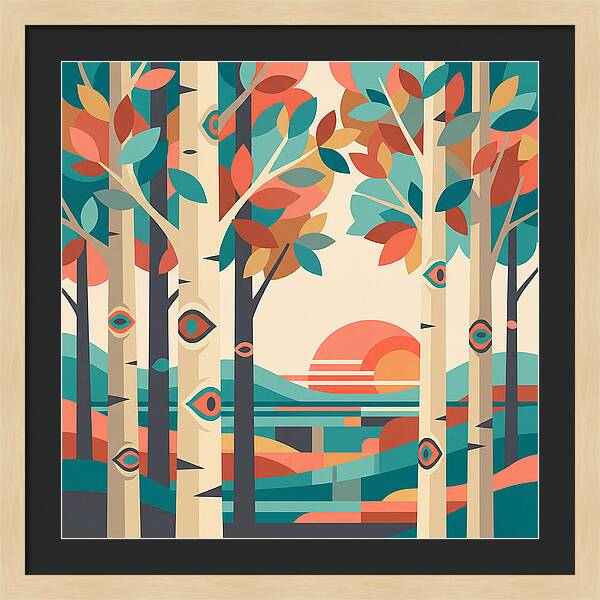 Serenity Among The Aspens