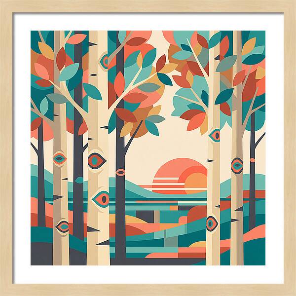 Serenity Among The Aspens