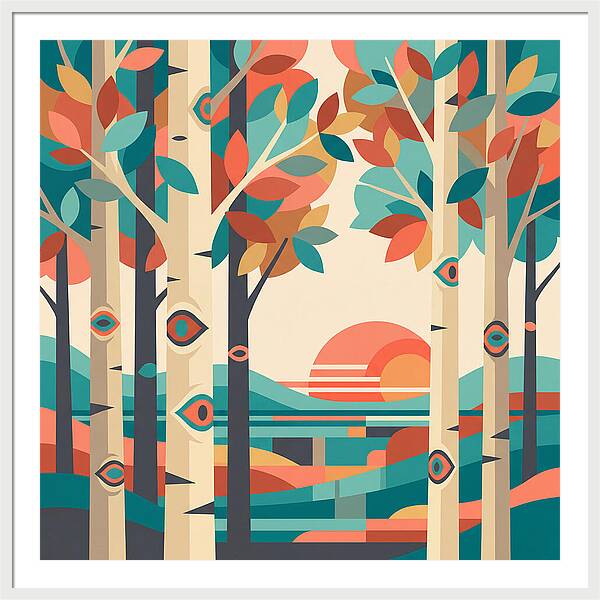 Serenity Among The Aspens