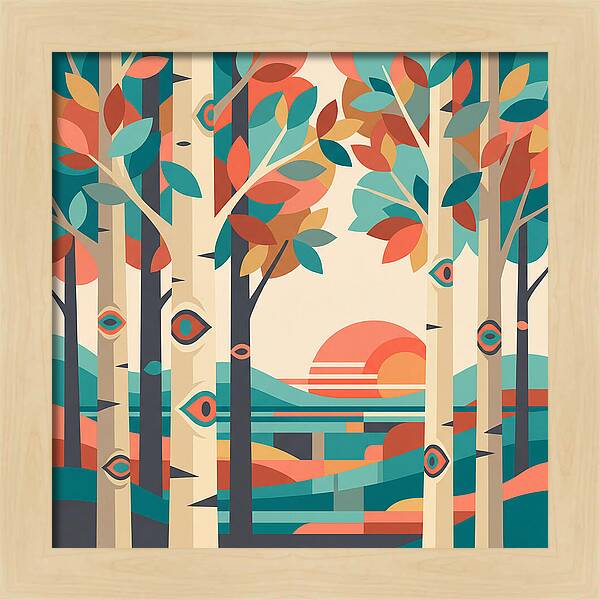 Serenity Among The Aspens