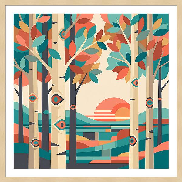 Serenity Among The Aspens