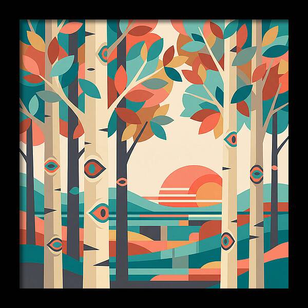 Serenity Among The Aspens