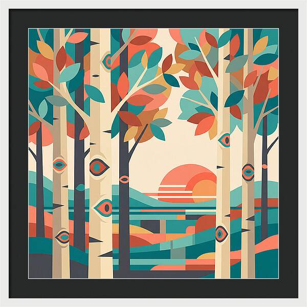 Serenity Among The Aspens
