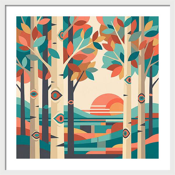 Serenity Among The Aspens