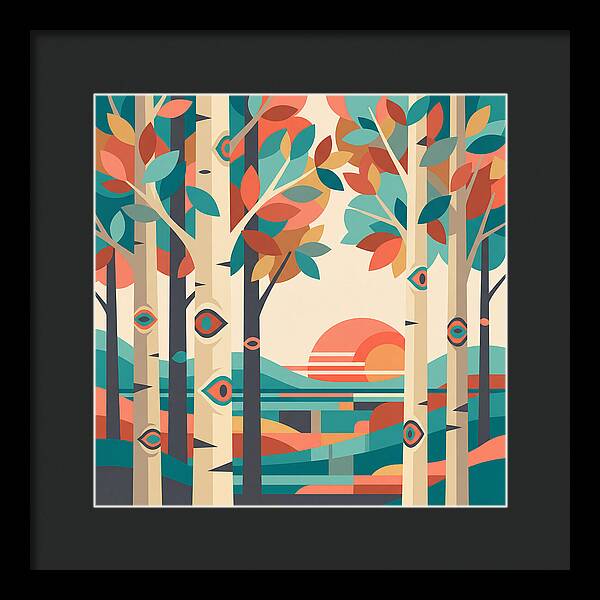 Serenity Among The Aspens