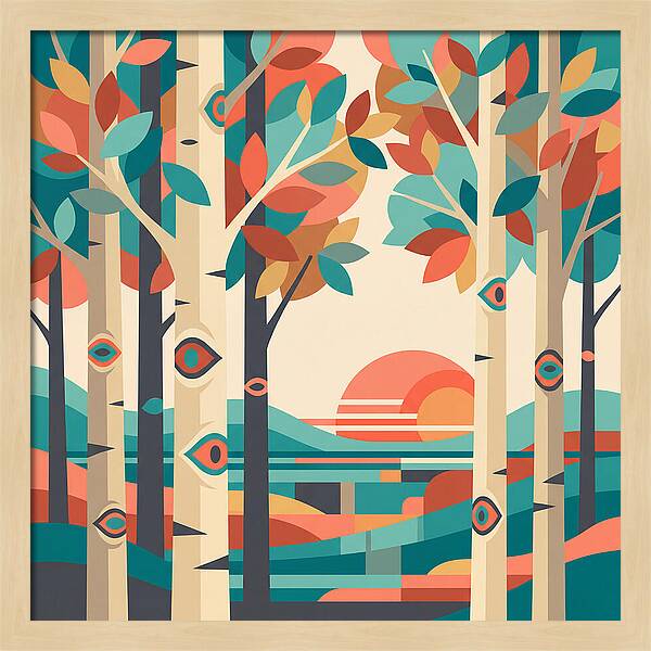 Serenity Among The Aspens
