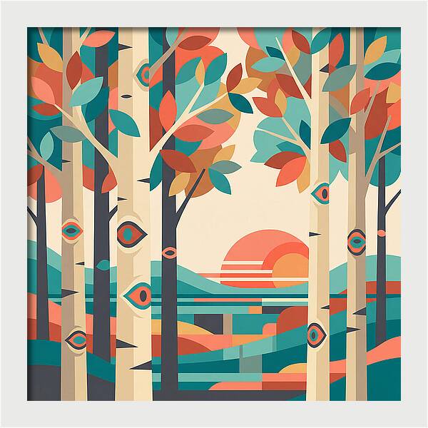 Serenity Among The Aspens