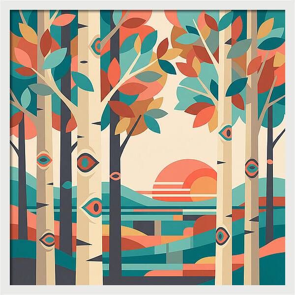 Serenity Among The Aspens