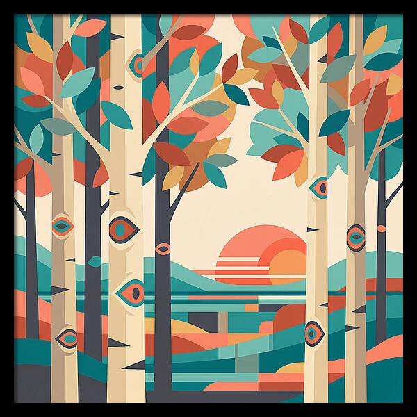 Serenity Among The Aspens