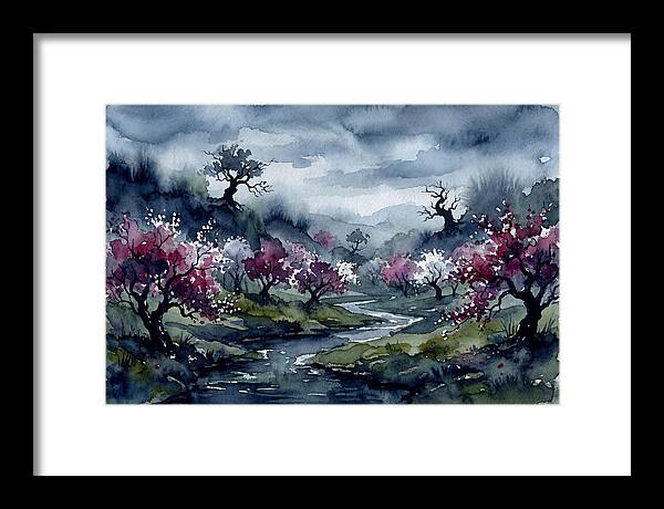 Serenity Among The Blossoms