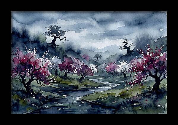 Serenity Among The Blossoms