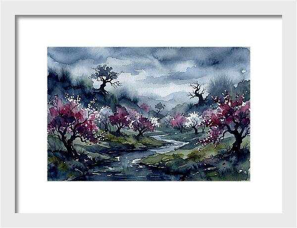 Serenity Among The Blossoms