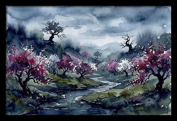 Serenity Among The Blossoms