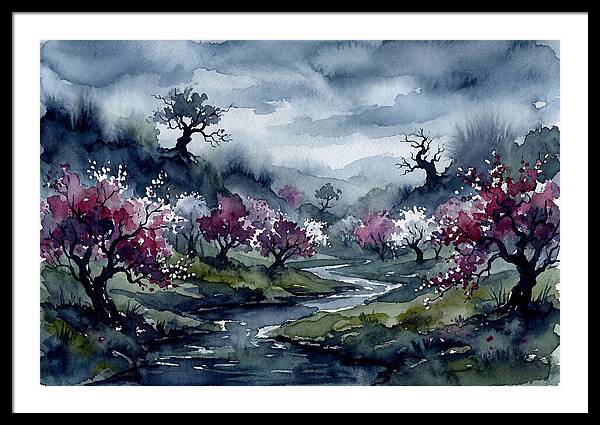 Serenity Among The Blossoms
