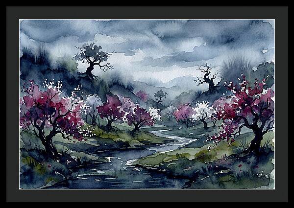 Serenity Among The Blossoms