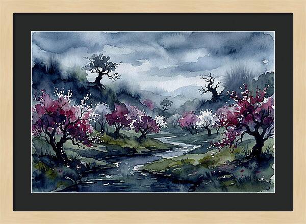 Serenity Among The Blossoms