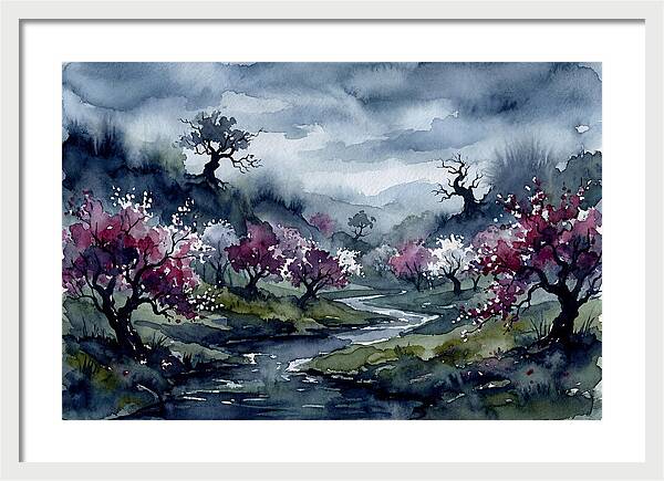 Serenity Among The Blossoms