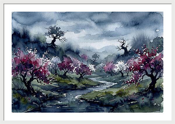 Serenity Among The Blossoms