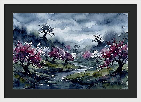 Serenity Among The Blossoms
