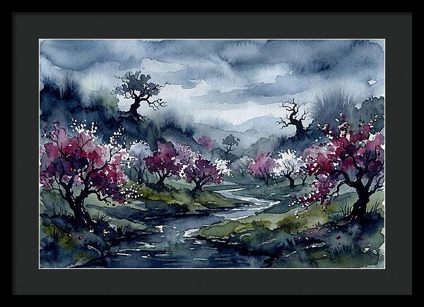 Serenity Among The Blossoms